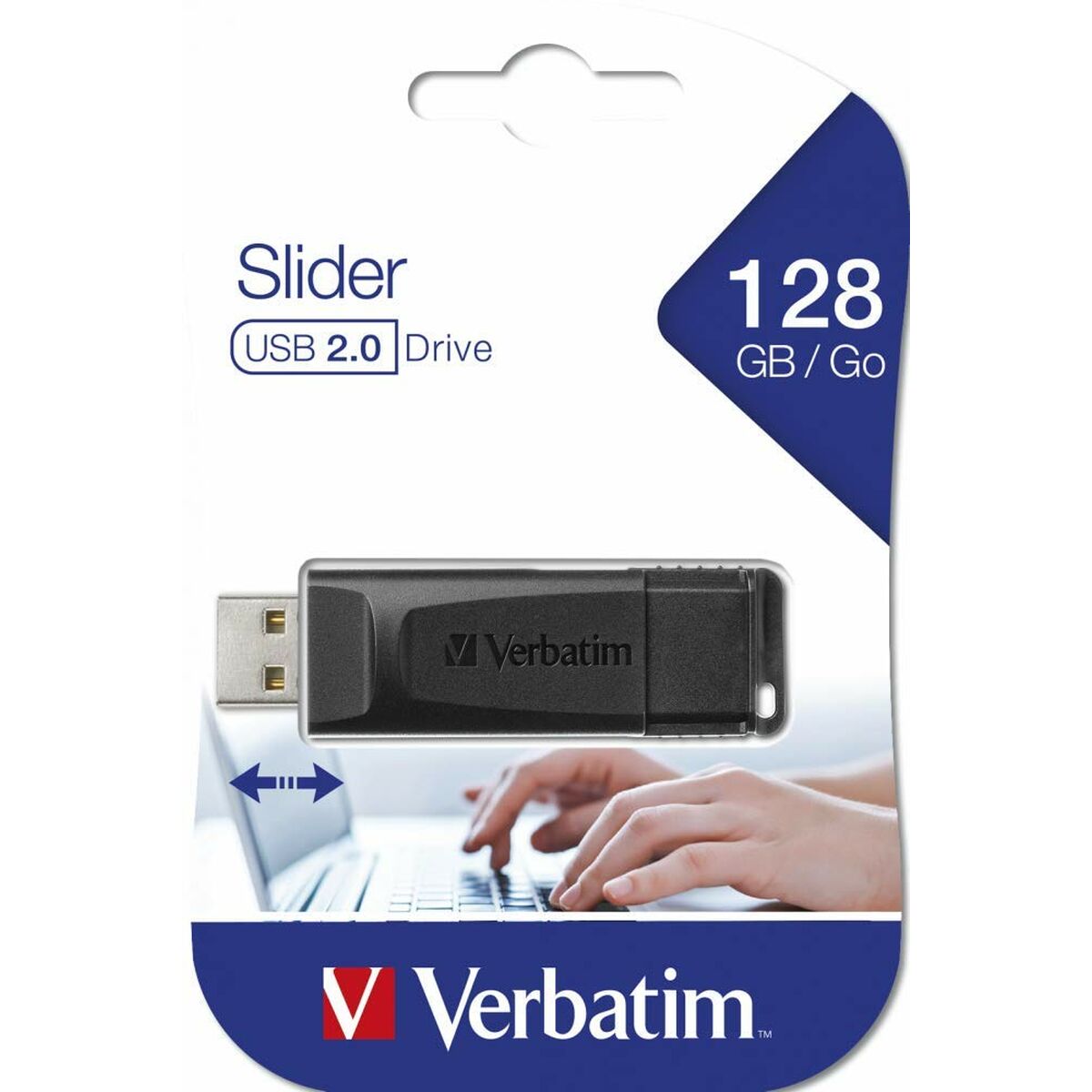 USB stick Verbatim 49328 Crna 128 GB
